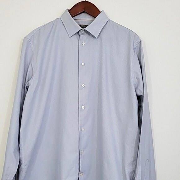 Men's Light Blue Dress Shirt - Picture 1 of 8